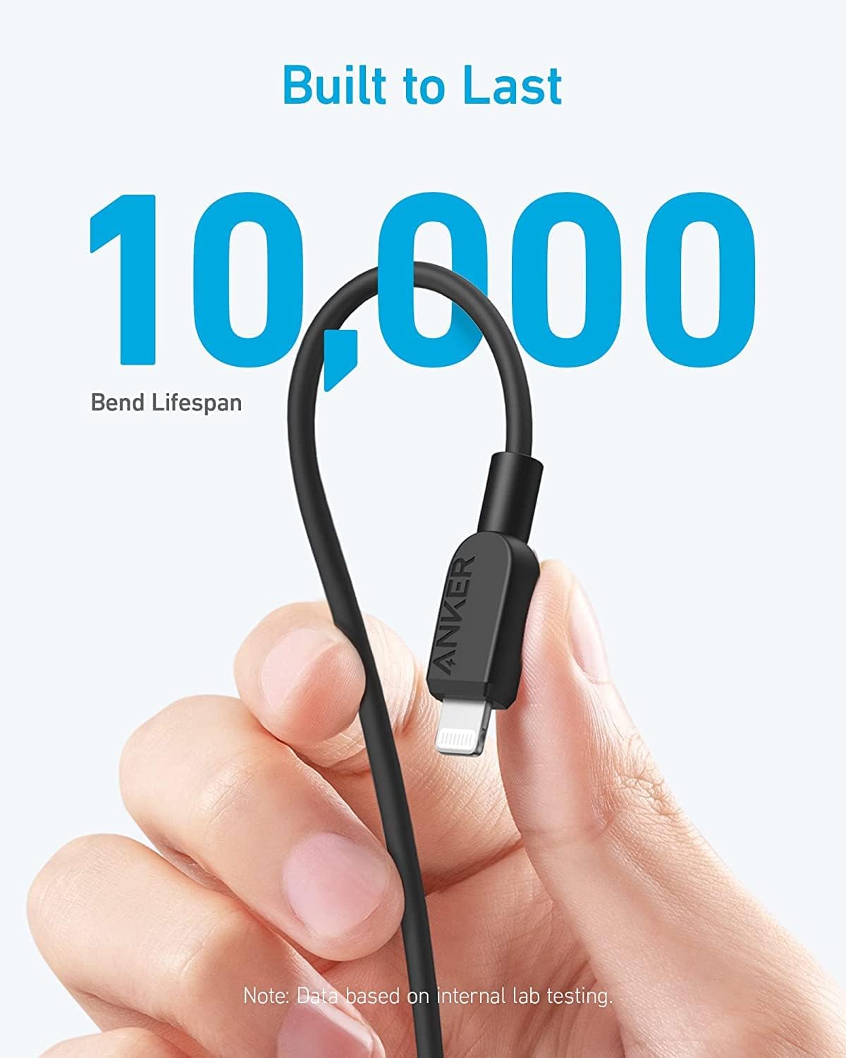 Anker Usb C To Lightning Cable(6Ft,Black), Mfi Certified For Iphone 14 Series, And More(Charger Not Included)
