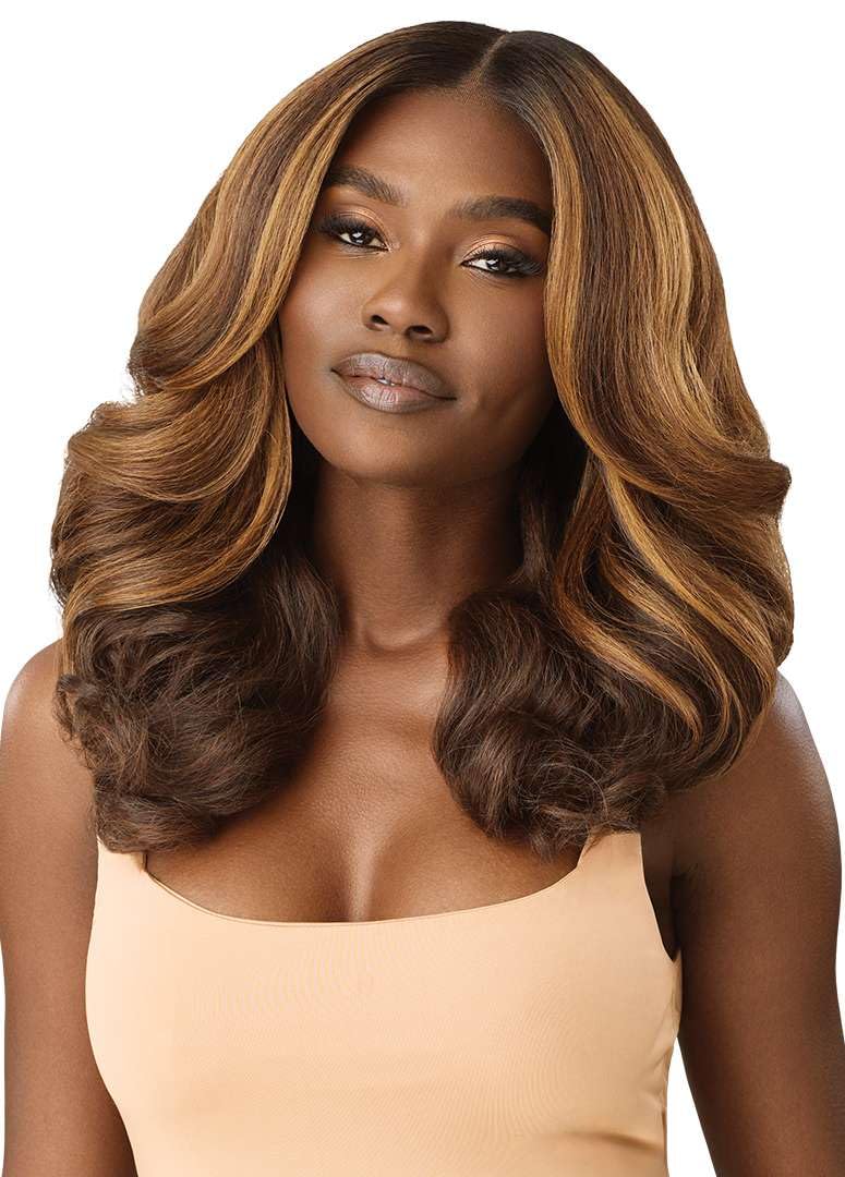 Outre Lace Front Wig - Melted Hairline - MH 107 (OFF BLACK 1B)