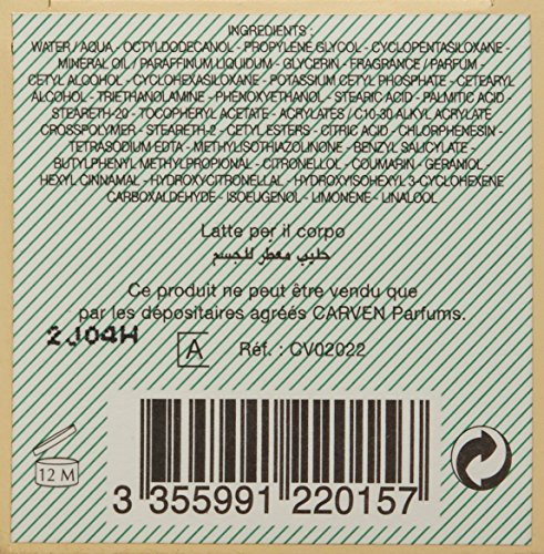 Carven Le Parfum Perfumed Body Milk, 6.66 Fl Oz
