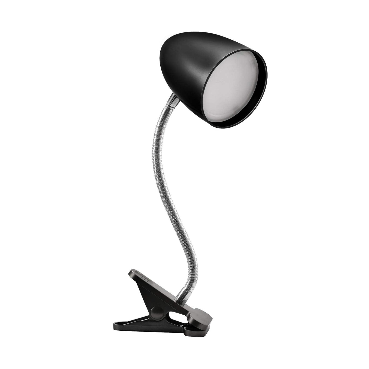 Energetic Lighting Clip on Reading Light, 3.5W 240 LM, ETL Listed, Black, Model MTSL1001BHB, Eye Protection, Non-Dimmable