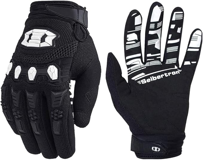 Seibertron Unisex BMX MX ATV MTB Racing Mountain Bike Bicycle Cycling Off-Road/Dirt Bike Gloves Road Racing Motorcycle Mot...