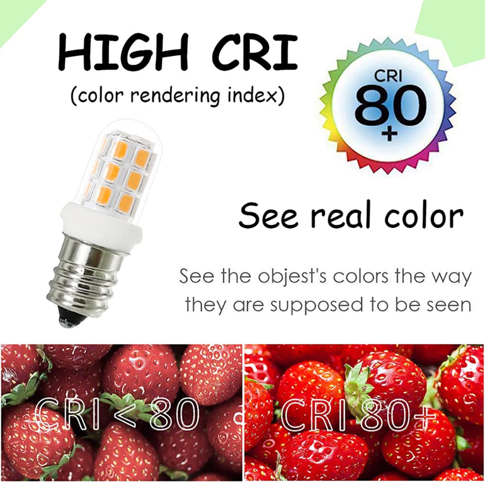 XRZT E12 LED Candelabra Bulbs, 15W Replacement for Chandelier Lights, Warm White 3000K, 5-Pack