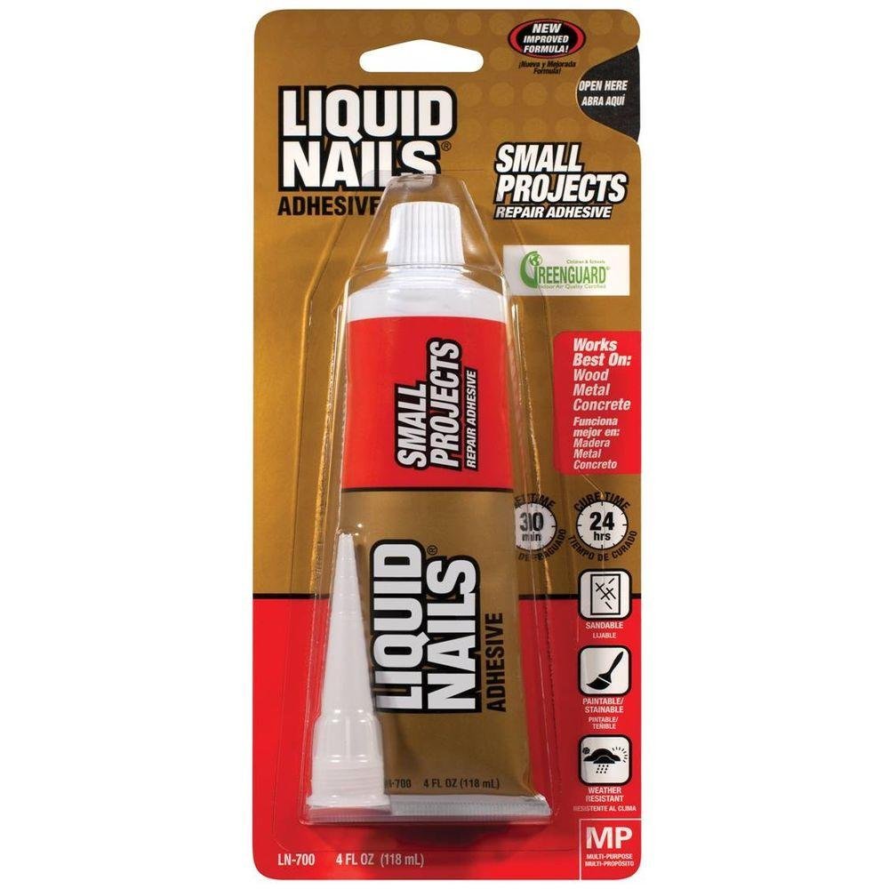 Liquid Nails LN-700 4-Ounce Small Projects and Repairs Adhesive (3)
