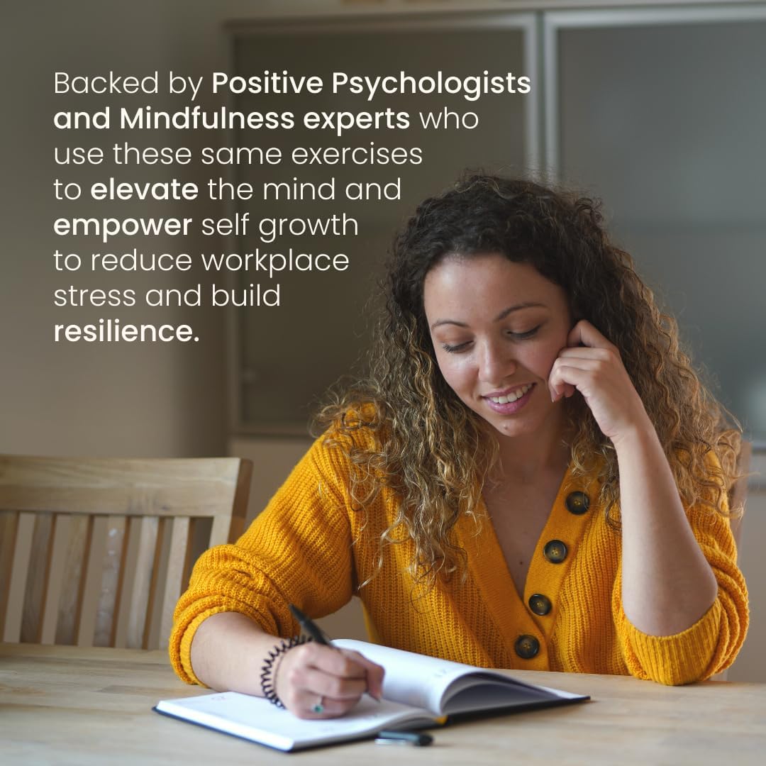 Liberate Mental Fitness Journal – Guided Gratitude Journal for Self-Care & Reflection with Prompts - Undated 6-Month Daily Journal – As Seen on Shark Tank