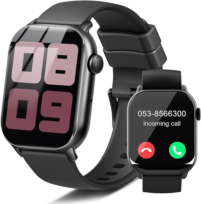 Smart Watch for Men Women(Answer/Make Calls), 1.95"HD 2025 New Smartwatches with Heart Rate/Sleep Monitor/Pedometer, Fitne...