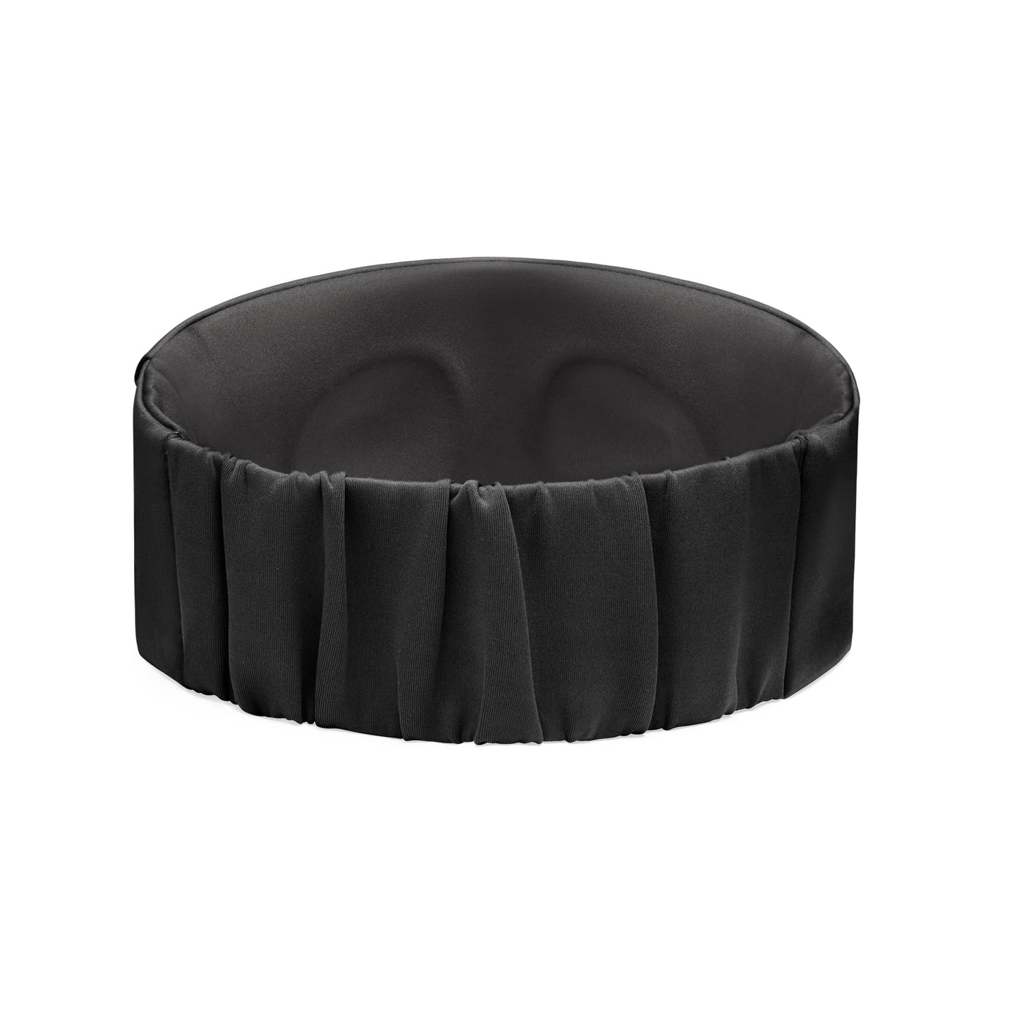 Away Sleep Mask - Premium Thermoregulating Eye Mask for Sleeping & Travel,100% Blackout, Soft, Contoured, Packable, Hidden Earplug Pocket, Jet Black