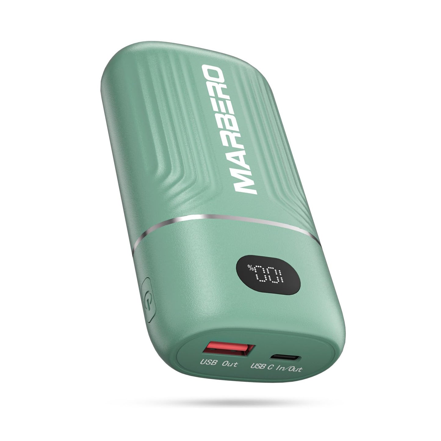 Marbero 10000Mah Cell Phone Battery Bank 18W Usb C In & Out High-Speed Charging Battery Pack Phone Charger Portable Compatible W