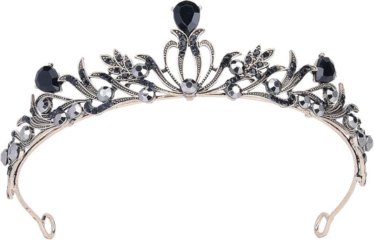 HEWEICSY Tiaras and Crowns for Women,Wedding Tiara for Women Royal Queen Crown Headband Metal Princess Tiara for Bride Bir...