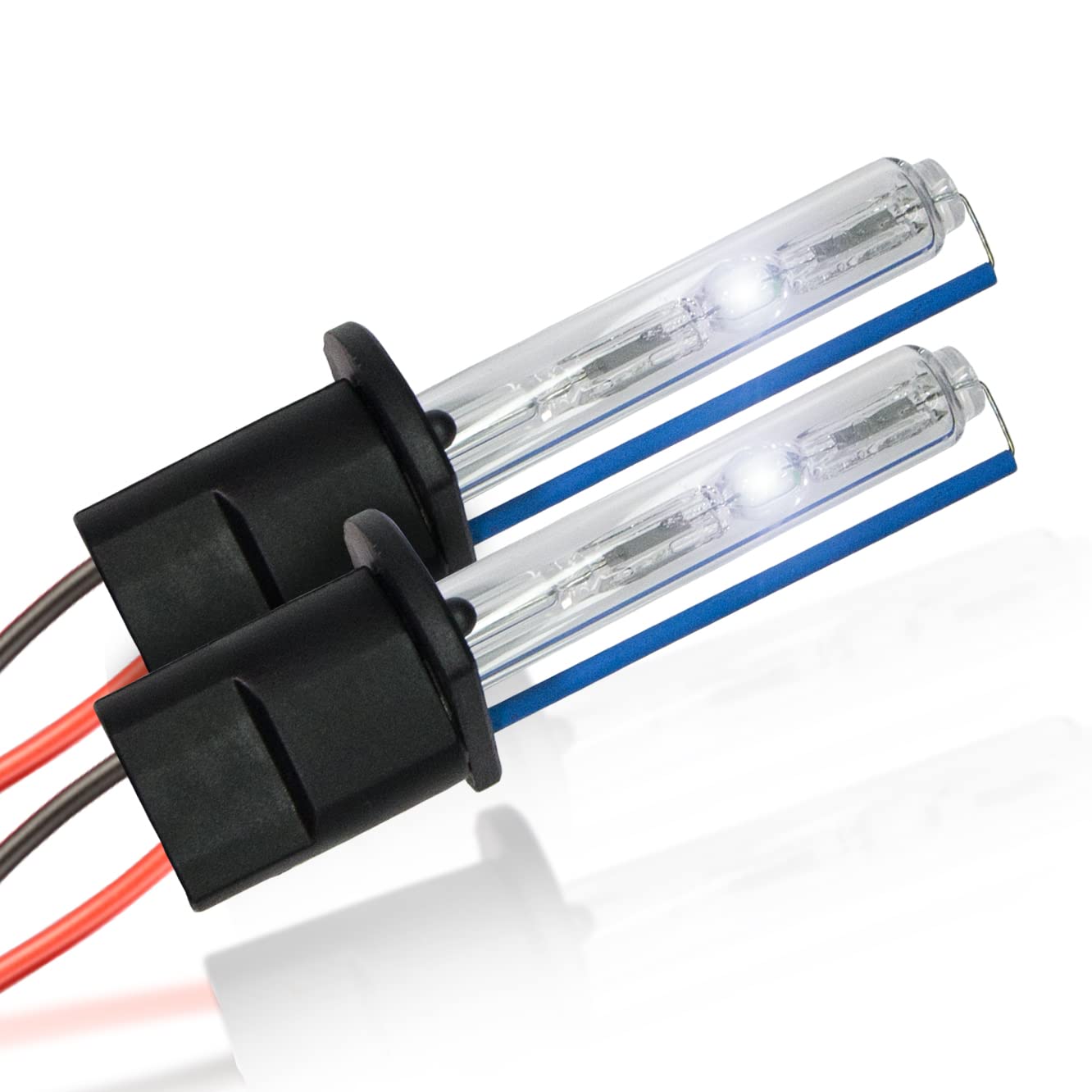 Hid-Warehouse Hid Xenon Replacement Bulbs - H1 5000K - Bright White (1 Pair)