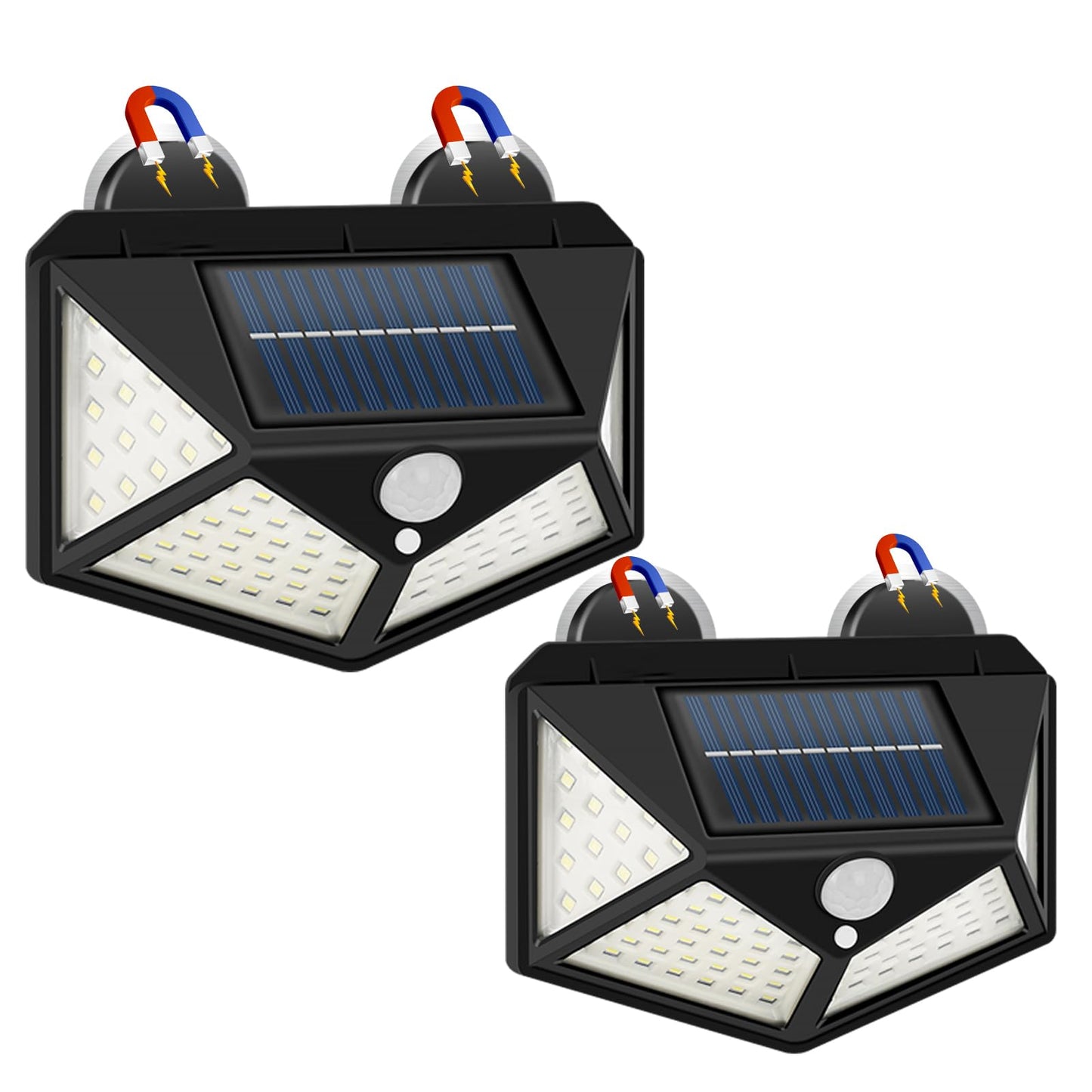 Dzgkgm Magnetic Rv Light Solar Light With Super Strong Magnet - Motion Sensor Lights For Trailers  Campers | Outdoor & Exterior Lighting  Rv Porch & Awning Lights  Easy Installation  2 Pack