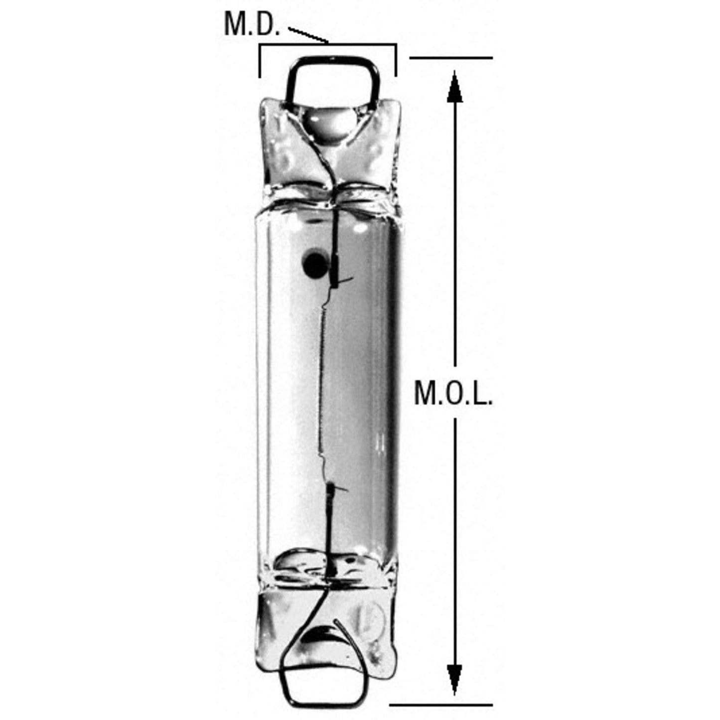 Wagner Multi-Purpose Light Bulb Bp561 - Glass, Standard, Card Of 2