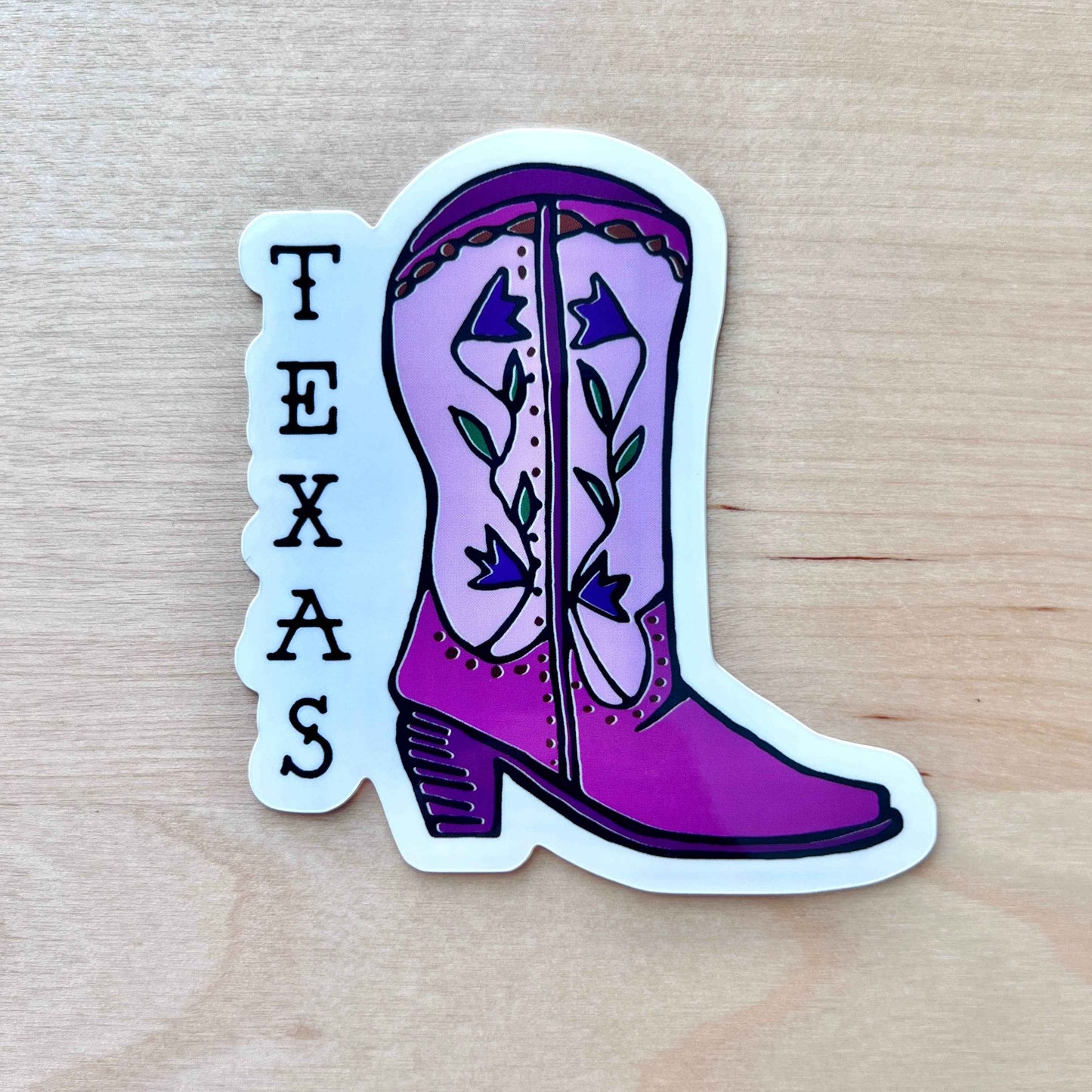 Texas Stickers Waterproof