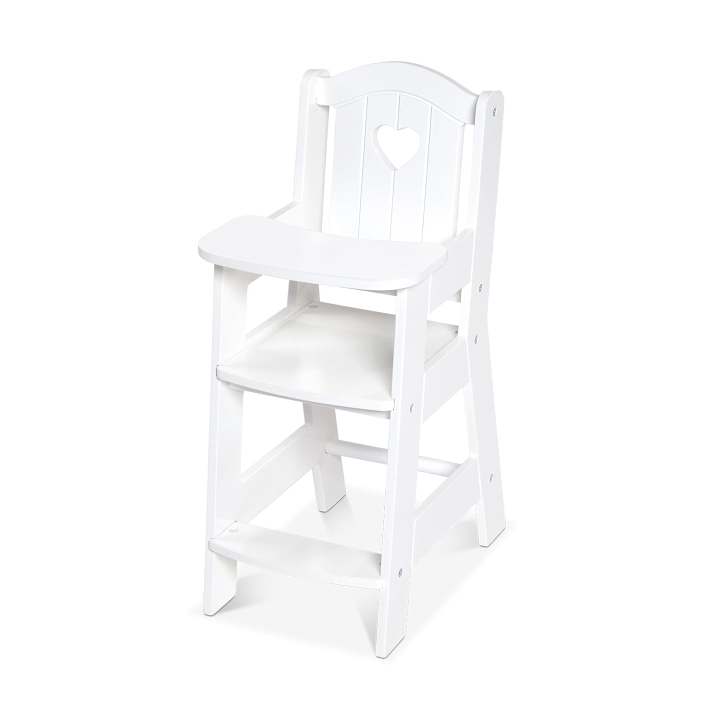 Melissa & Doug Play High Chair Pretend Play High Chair Baby Doll Accessories