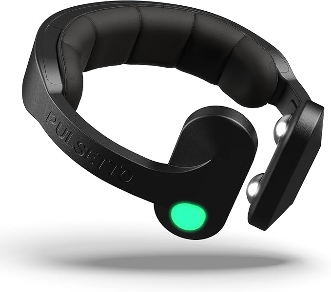 Pulsetto FIT Wellness Wearable with Vagus Nerve Support – Patented Neuro Technology for Relaxation, Stress Balance, Focus,...