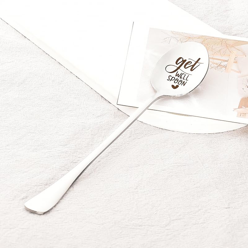 Get Well Spoon Inspirational Sobriety Gifts for Women Best Friend BFF Gift for Girls Post Surgery Recovery Gifts for Daugh...
