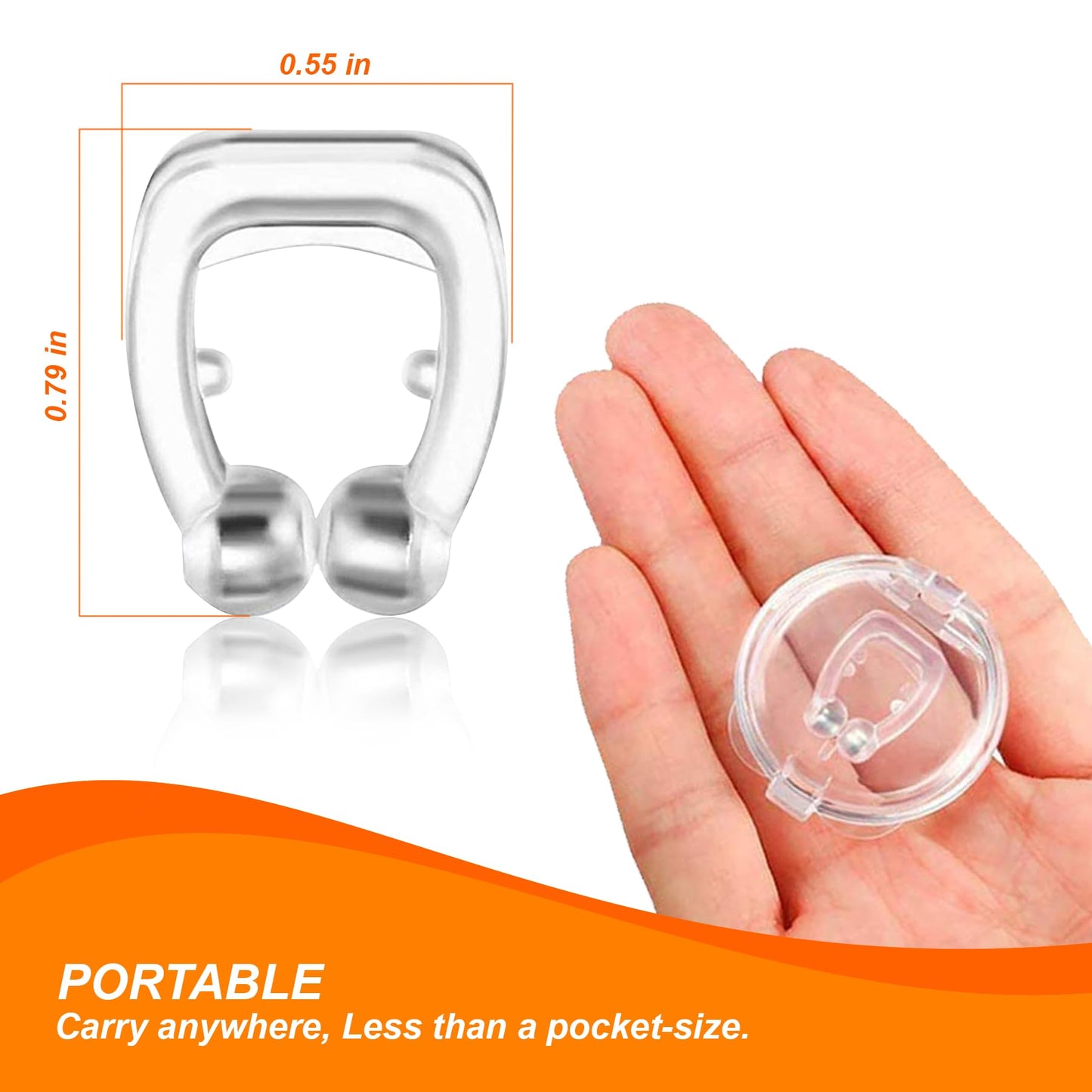 30pcs Anti-Snoring Solutions - Nose Vents, Nose Clips, and Nasal Strips - Snore Stopper for Men & Women - by Mobi Lock