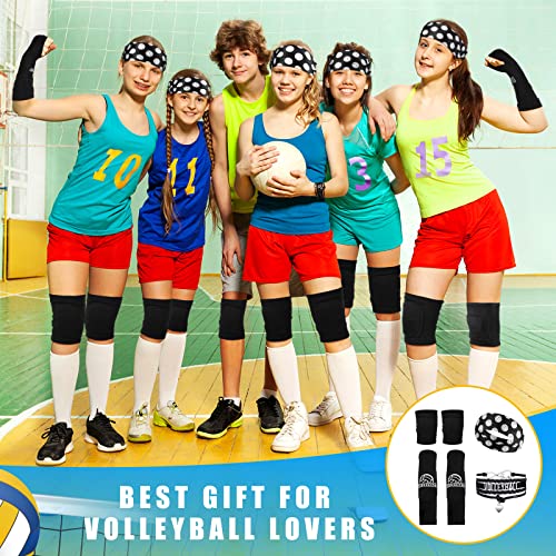 Honoson 7 Pcs Volleyball Training Equipment Aid Volleyball Serving Trainer Kit Gifts for Beginners
