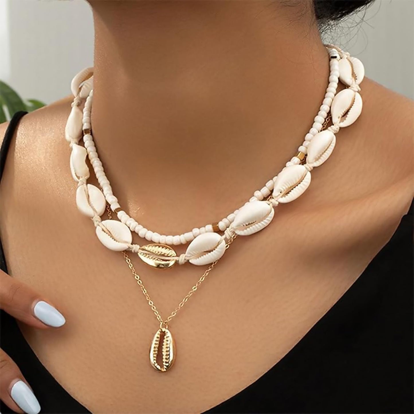YANCHUN Layered Necklace Choker for Women Stacks Necklaces Star Necklace Y2K Accessories Stocking Stuffers Fashion Jewelry Chris