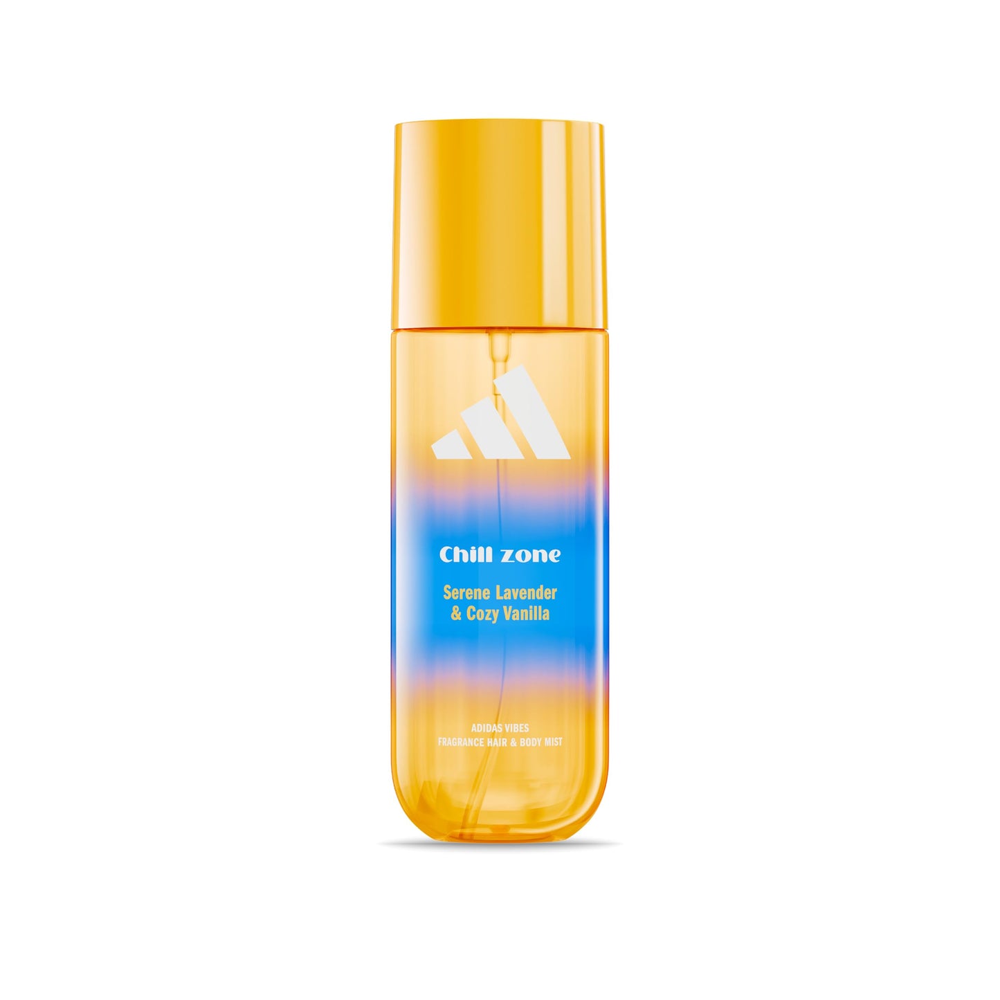 adidas Vibes Chill Zone Fragrance Hair & Body Mist for Women, Mood-Boosting, Notes of Lavender & Vanilla, For Any Occasion, 7.9o