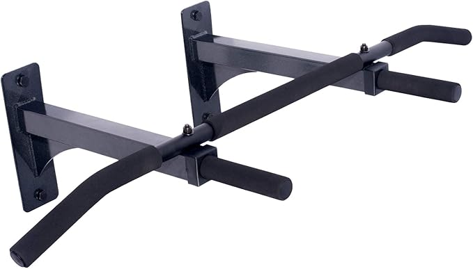 Wall Mount Pull Up Bar with Extra Clearance, Fits 16" Studs by Ultimate Body Press