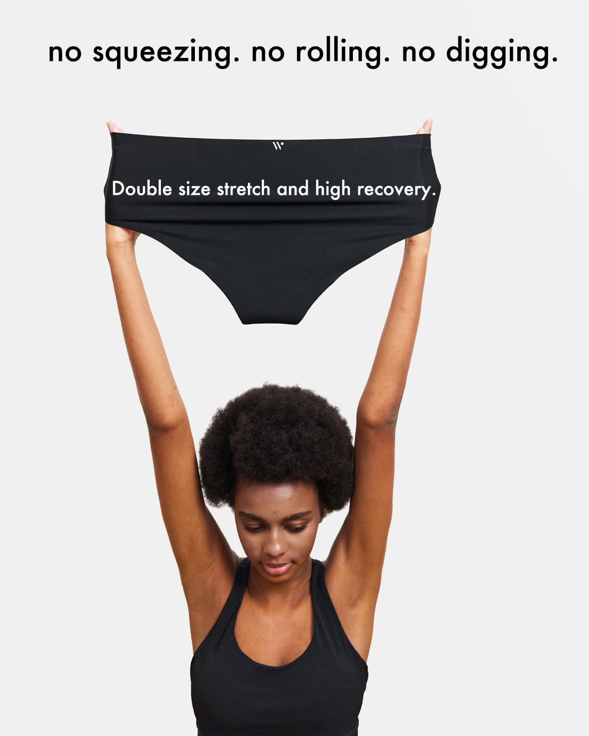 STRAWBERRY WEEKS LEAKPROOF2.0 Seamless Bikini Period Underwear for Women | Period Panties Holds 6 Tampons | Mild Incontinence Leak Proof Underwear (S/M, Beige)