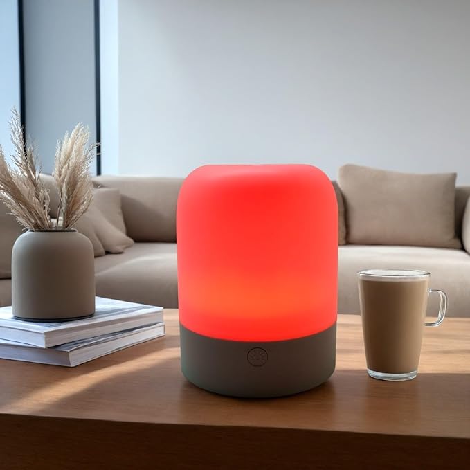 Night Light for Baby Nursery 13 Colors Bedside Touch Sensor Night Lamps for Kids Breastfeeding and Sleep Aid, USB Rechargeable Nursery Lights with Dimmable, Warm Light