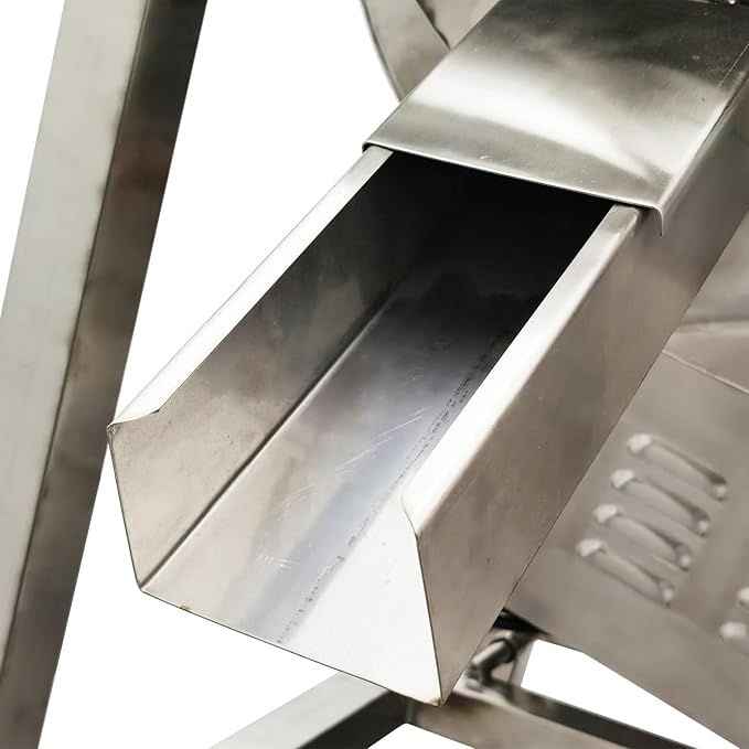 TECHTONGDA Commercial Vegetable Beating Machine Stainless Steel Fruit Beater 1100lb/h Industrial Fruit Vegetable Processor Three-phase 208V