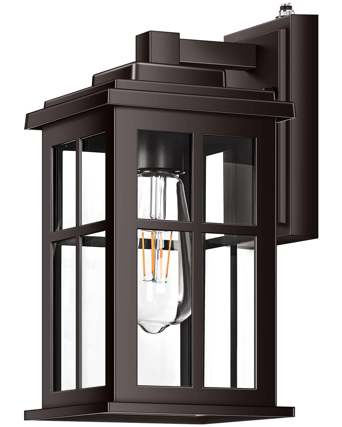 Opaxis Bronze Exterior Lighting Fixtures  Dusk To Dawn Outdoor Lights For House  Outdoor Wall Lights For Garden  Entryway  Doorway  Anti-Rust  Waterproof  E26 Socket