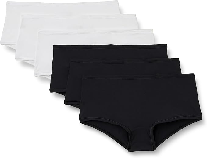 Amazon Essentials Womens Peached Microfiber Boyshort