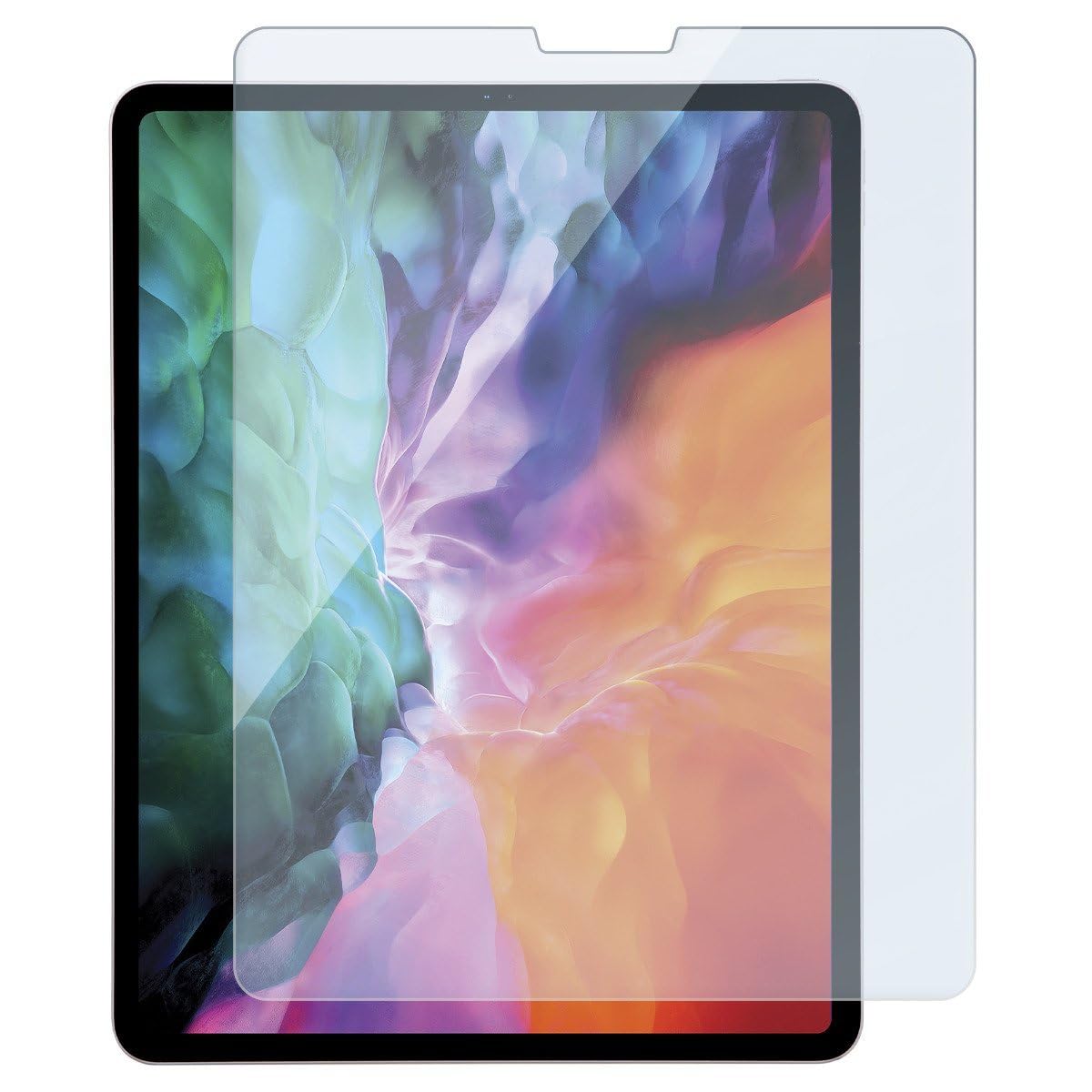 Targus Screen Protector Crystal Clear, Black - For 12.9 Lcd Ipad Pro - Scratch Resistant, Smudge Proof, Fingerprint Proof, Shatt
