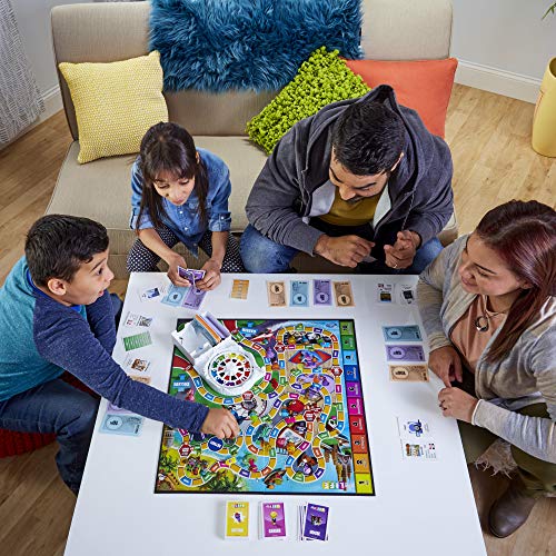 The Game of Life Board Game, Family Games for Kids Ages 8 and Up, Pegs Come in 6 Colors, Family Board Games for 2 to 4 Pla...