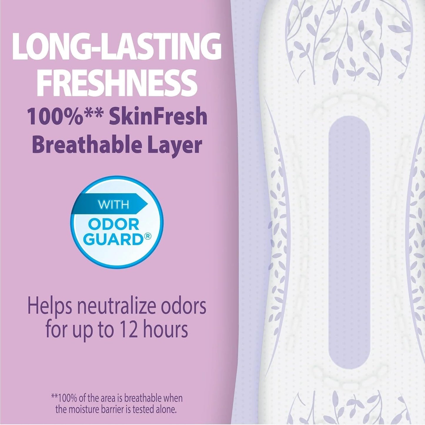 Equate Options Women's Incontinence Pads, Ultimate Absorbency, Long Length (51 Count) with IncrediShop Gift Bookmark.
