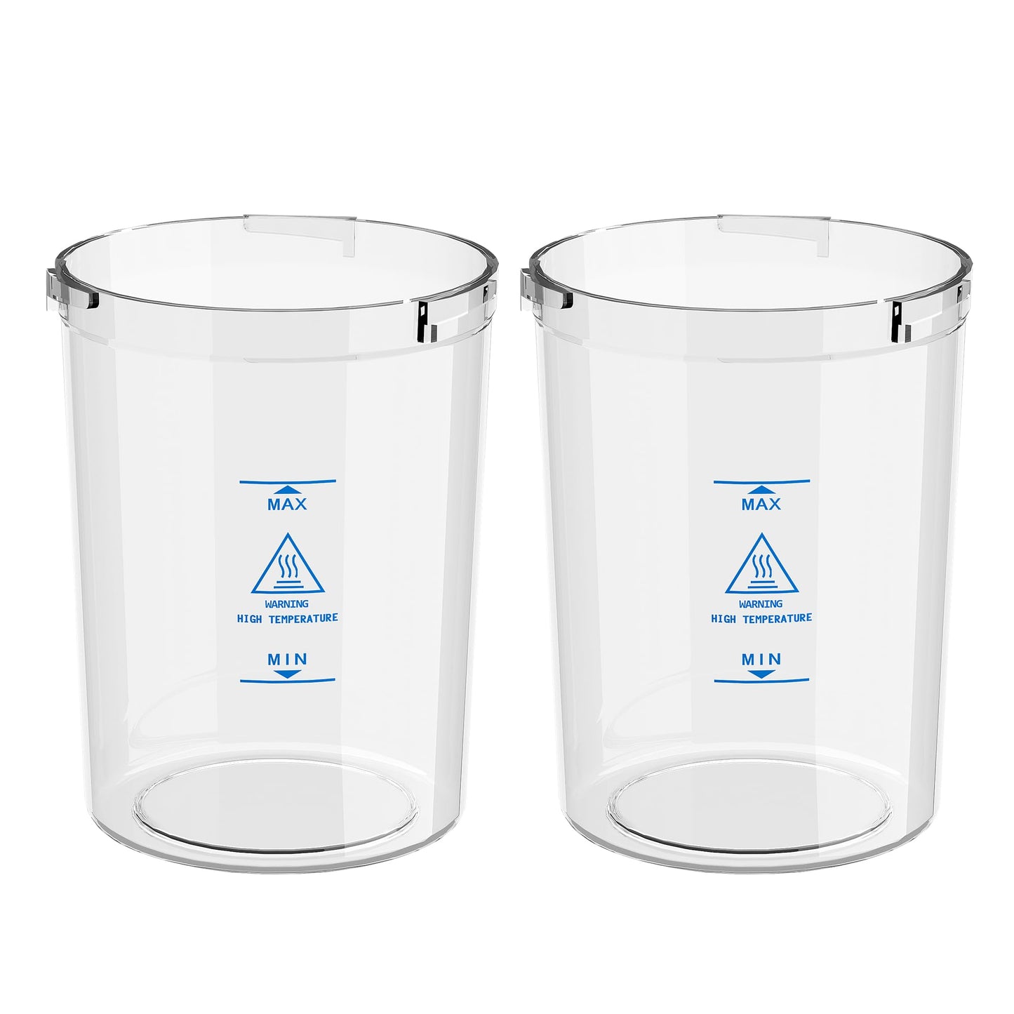 SalonDepot Water Jar for Facial Steamer Universal Plastic Water Cup 2 PCS
