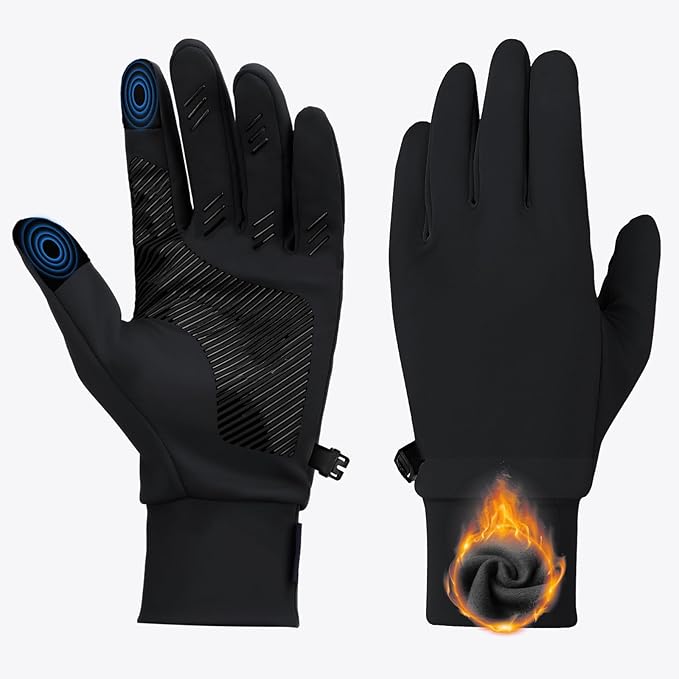 UTOBEST Winter Gloves for Women Men, Touchscreen Thermal Gloves Cold Weather Warm Windproof Non-Slip Insulated Gloves for ...