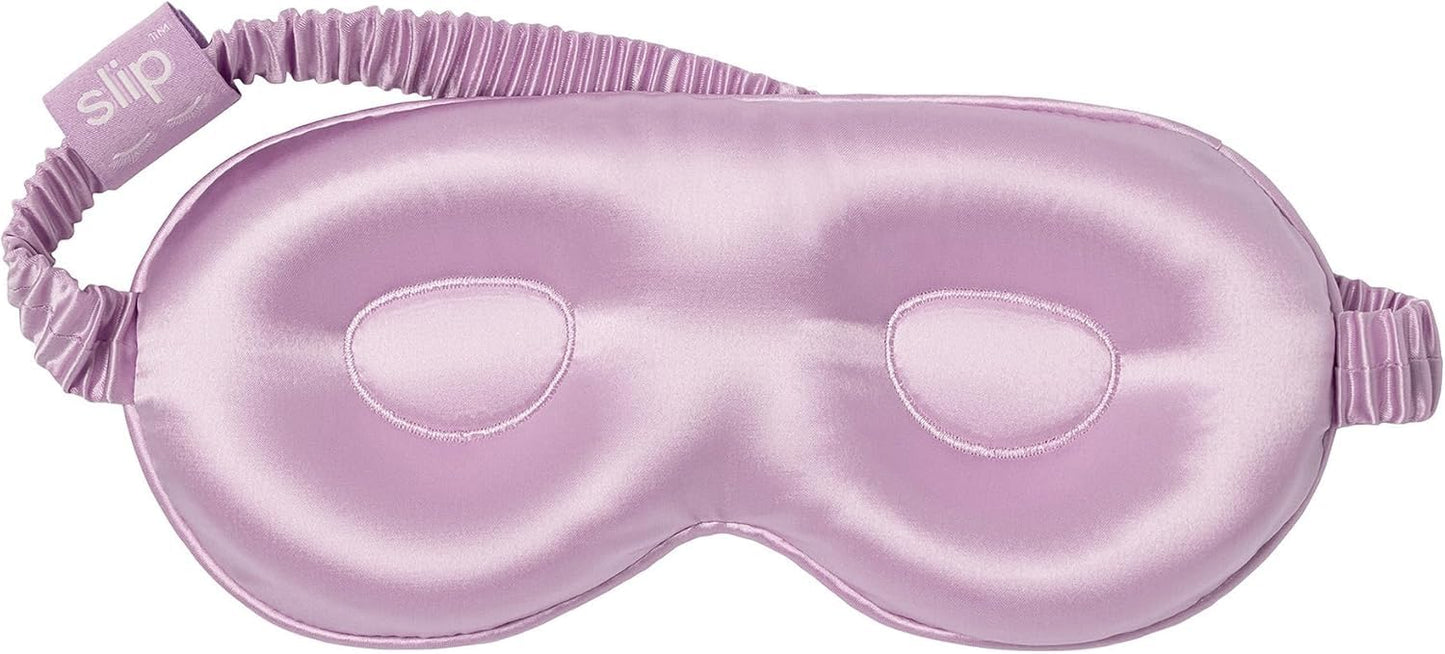 slip Pure Silk Contour Sleep Mask: Protect Your Delicate Lashes with Our Innovative, Lash-Friendly Design. Slipsilk Comfort, 1 Contour Mask, Wildflower