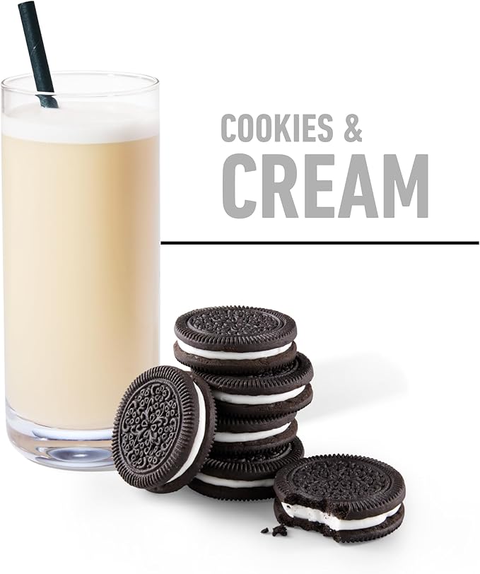 Isopure Zero Carb 100% Pure Whey Isolate Protein Powder, Lactose Free, Gluten Free, With Vitamins, Cookies & Cream, 25g Protein Per Serving, 1 Lb, 15 Servings (Packaging May Vary)