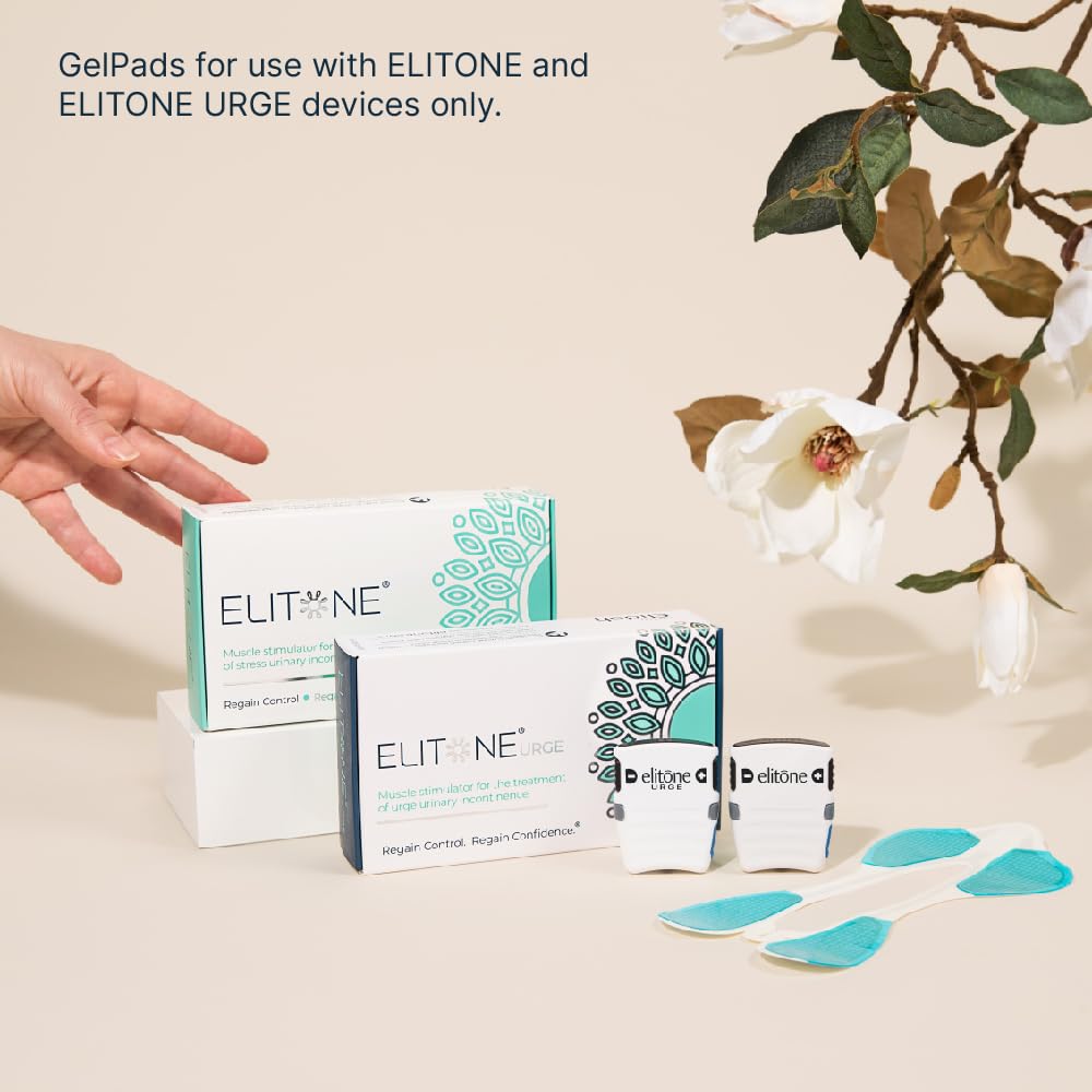 ELITONE GelPad 5-Pack (Replacement), Incontinence Bladder Leak Treatment