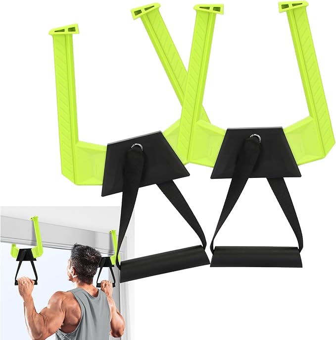Portable Pull Up Bar for Doorway,Travel Pull Up Bar,Adjustable Home Gym Equipment,Dual Handle Design for Pull-Ups,Maximum ...