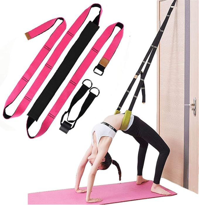 Back bend Assist Trainer - Improve Back and Waist Flexibility, Door Flexibility Stretching Strap, Home equipment for Balle...