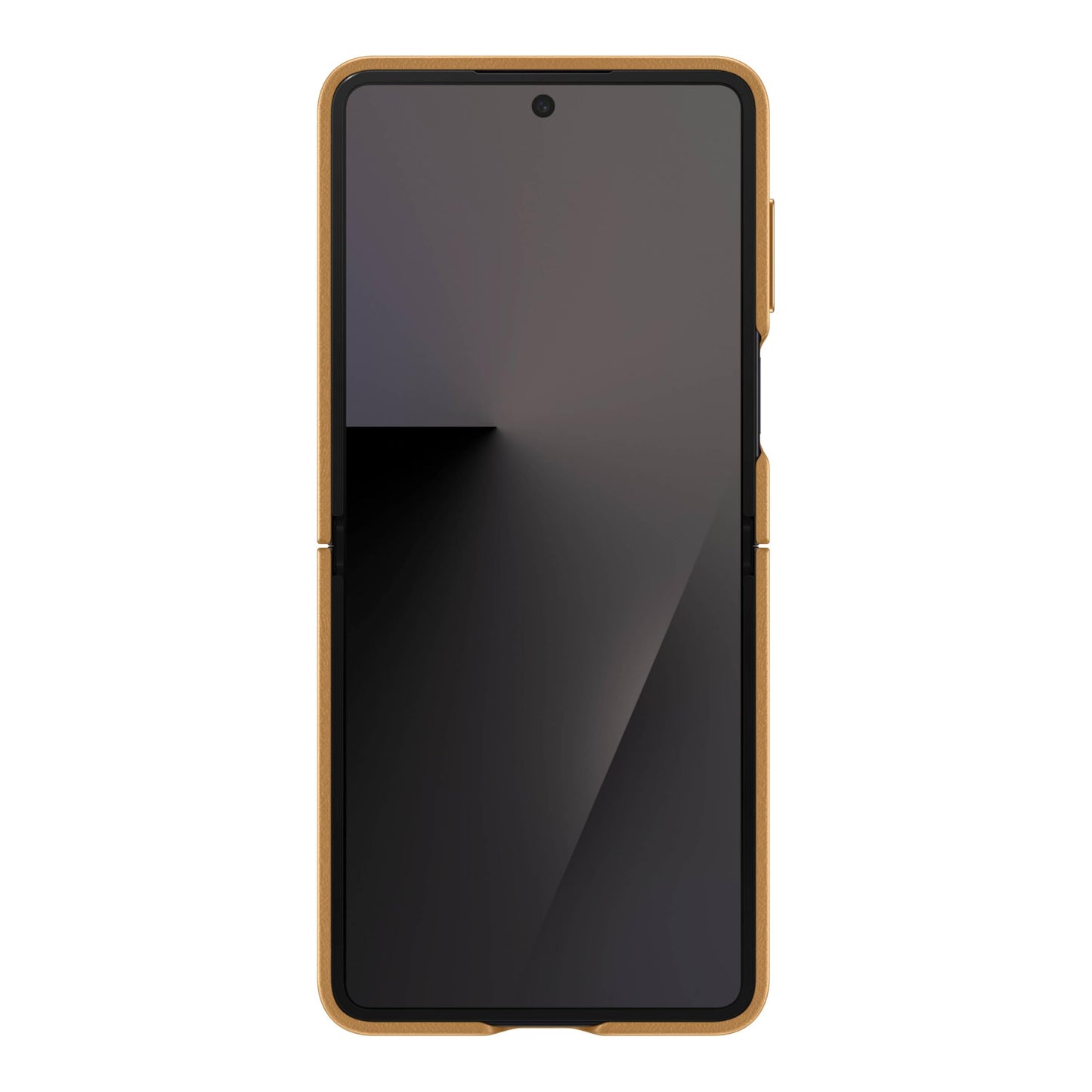 Samsung Galaxy Z Flip7 Kindsuit Phone Case, Textured Feel, Protective Cover, Soft Inner Lining, Us Version, Camel