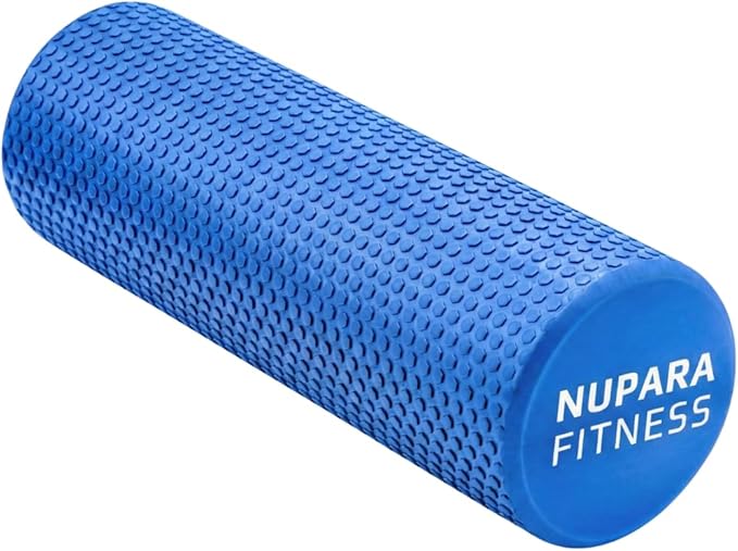 NUPARA FITNESS Foam Roller for Back, Legs, and Deep Tissue Muscles. Muscle Roller for Running, Cycling, Sports, Exercise, ...