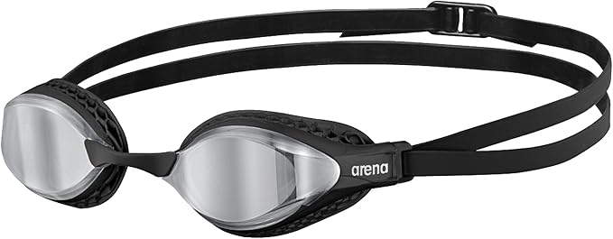 ARENA Unisex Adult Air-Speed Anti-Fog Racing Swim Goggles for Men and Women Air Seals Technology for Superior Comfort
