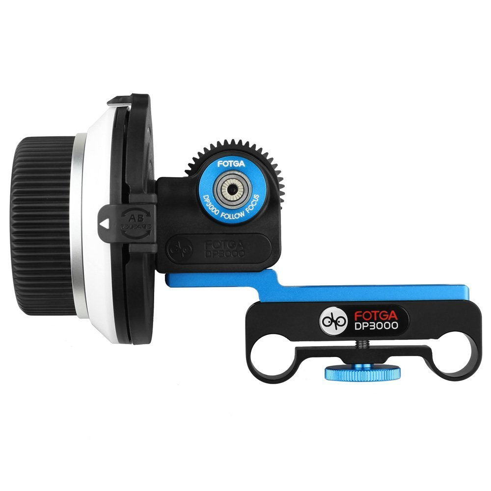 Fotga Dp3000 M1 15Mm Rail Dslr Follow Focus Puller With Flexible Gear Belt For Dslr Hdslr Dv 5D Ii Iii Iv 6D 7D 70D 60D Eos R Rp