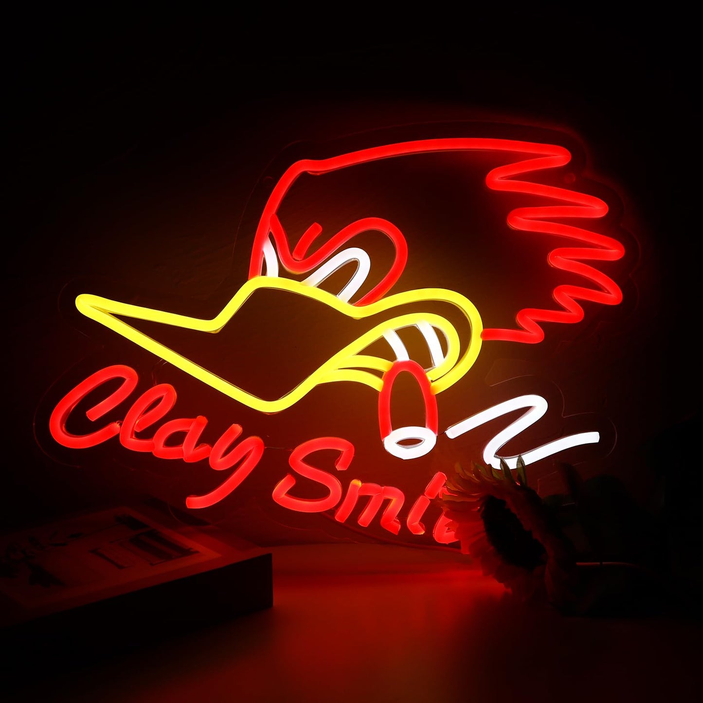 Wonderfullife Horsepower Neon Sign For Garage Decor Led Signs For Bar Or Man Cave Unique Car Enthusiast Gift Bright And Eye Catching Wall Art.