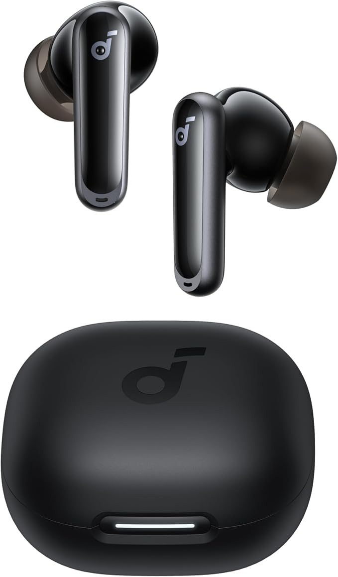 Soundcore P40i by Anker, Noise Cancelling Wireless Earbuds, Adaptive Noise Cancelling to Environments, Heavy Bass, 60H Pla...