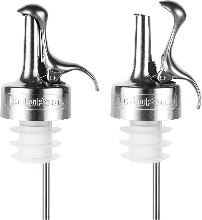 Wine Bottle Stopper, Wine Stopper & Pourer 2 in1, Champagne Stoppers, Bar Pour Bottles Reusable Wine Preserver, Suitable for Alcohol, Wine for Best Christmas and Birthday Gifts for Wine Lovers