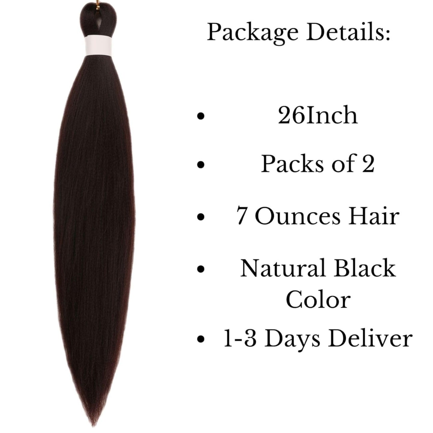 Light Purple Braiding Hair Pre Stretched Knotless Braids Synthetic Yaki Ez Braid Braiding Hair