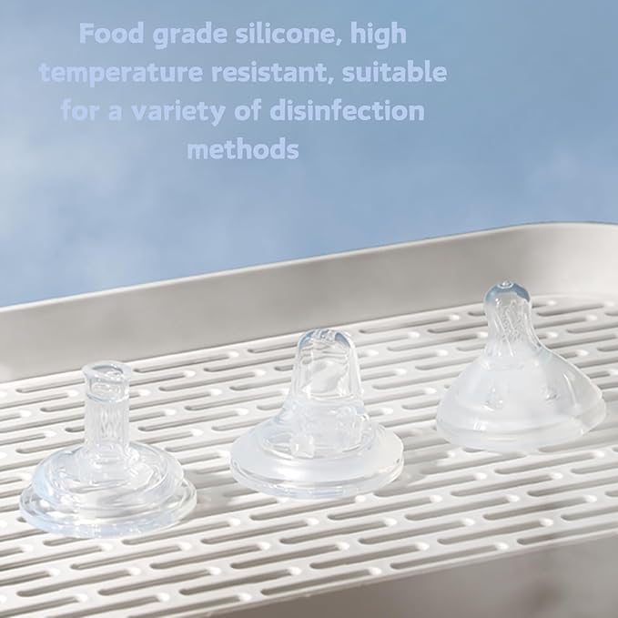 8Pack Replacement Silicone Spout Compatible with NUK Activity and Learner Cups, Nipple Replacement Spouts Leak-Proof, BPA-Free, Easy to Clean, Easy Transition from Bottle to Cup