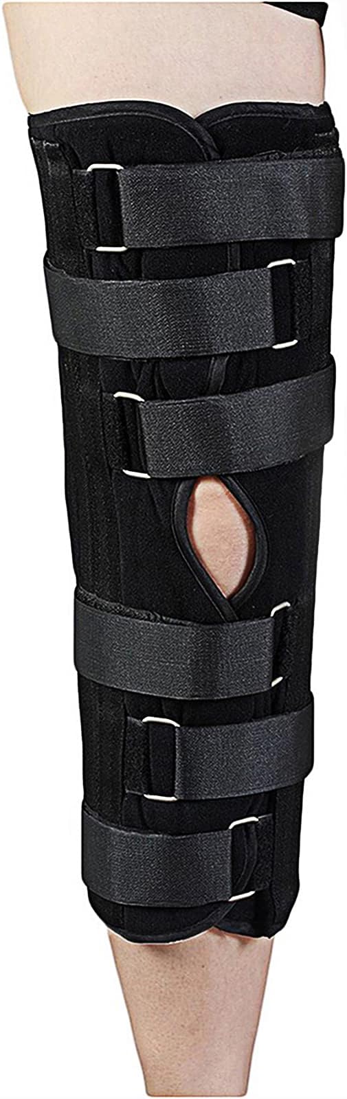 TANDCF Unisex Knee and leg immobilization Stabilizer for Post Surgery Recovery,Knee Fractures,Instability, ACL,MCL,Meniscu...
