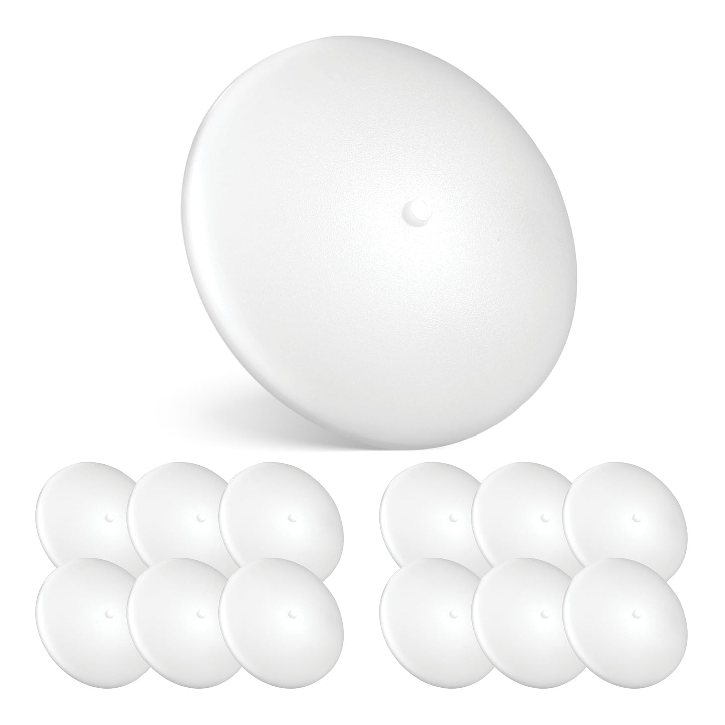 Parmida (12 Pack) Led Rv Dome Ceiling Lights 5Cct  On/Off Switch  Dimmable  Surface Mount Interior Puck Light  Slim Motorhome  Trailer  Camper Lighting  5W  27/3/35/4/5/6K  Damp Location  4.5 Inch